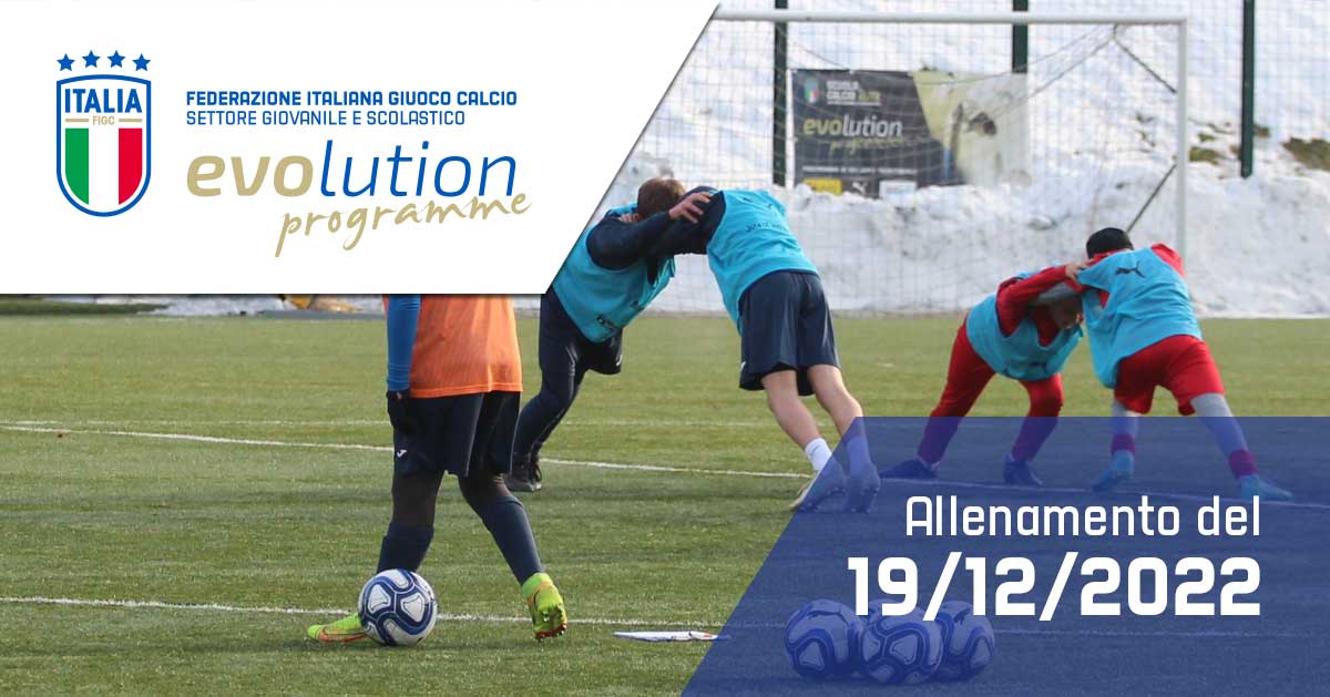 Allenamento del 19 dicembre 2022 Centri Federali Territoriali