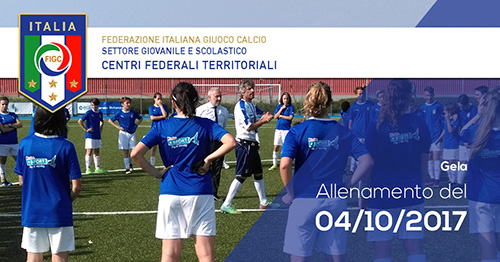 Allenamento del 4 Ottobre Centri Federali Territoriali