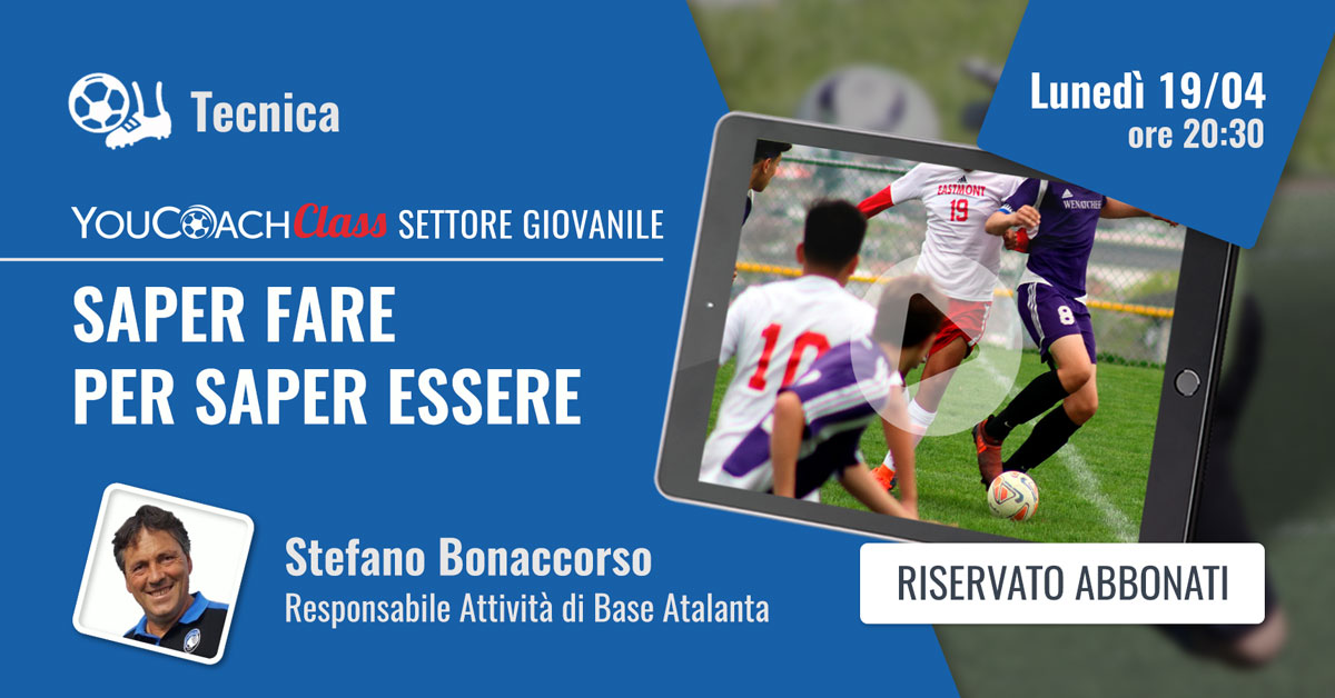 YouCoachClass webinar sul calcio e sulla tecnica YouCoachClass webinar sul calcio e sulla tecnica