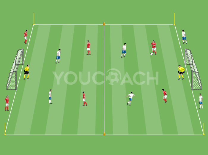 Jogo simplificado para a finalização rasteira de perto