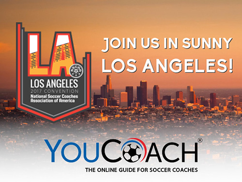 YouCoach estará presente na Convenção da NSCAA em Los Angeles!